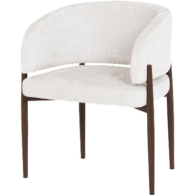 Carmen Трапезен стол rimar - крем 02 wal (3532175)