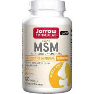 Jarrow Formulas MSM 1000 mg [120 Таблетки]