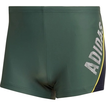 Adidas Бански гащета Adidas Lineage Boxers Swim Boxers - Green Oxide