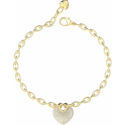 Guess romantický pozlacený náramek Crazy In Love JUBB05214JWYG