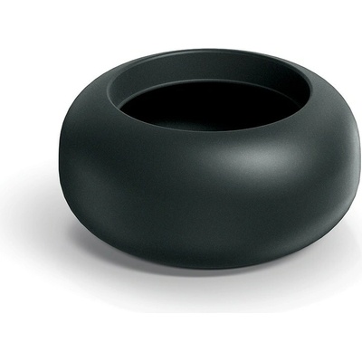 Prosperplast Plastový květináč Ulpo Bowl 48x22 cm tmavě šedý