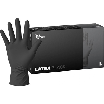 Espeon Latex nepudrované černé 100 ks