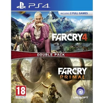 Ubisoft Double Pack: Far Cry 4 + Far Cry Primal (PS4)