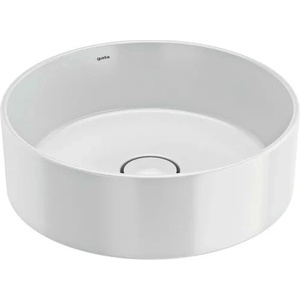 Gala Мивка за плот Gala Hera, гланцирано бяло, 38 см, кръгла форма (G2924301)