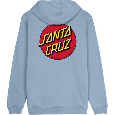 Santa Cruz Classic Dot Chest Hood Fresh Blue