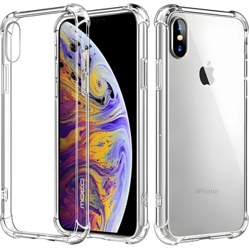 Izmael Силиконов калъф с подсилени ръбове за Apple iPhone X/iPhone XS - Прозрачен KP23570 (23570)