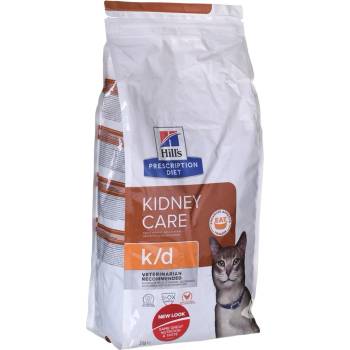 Hill's HILL'S PRESCRIPTION DIET Feline k/d Kidney Care Храна за котки, суха, с грижа за черния дроб, с пилешко, 3 kg