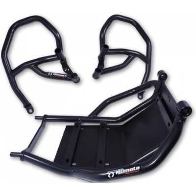 Ochranné rámy motoru RDMOTO CF124KD matná černá vrchní a spodní