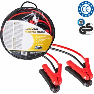 4Cars Premium DIN 72553, LED svetlo, ochrana pólov, 16mm², 3m 600A
