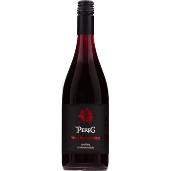 Pereg Víno z čiernych ríbezlí 0,75 l (čistá fľaša)