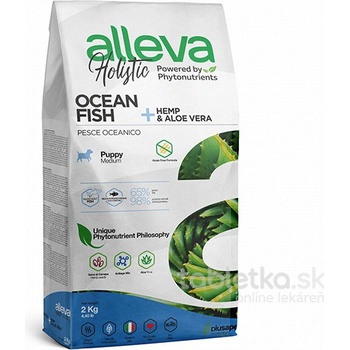 Alleva Holistic dog ocean fish Puppy & junior Medium 2 kg
