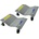 GEKO Транспортна платформа 680kg 2pcs G02141 (G02141)