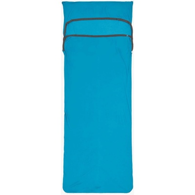 Sea to Summit Breeze Sleeping Bag Liner Rectangular w/ Pillow Sleeve modrá