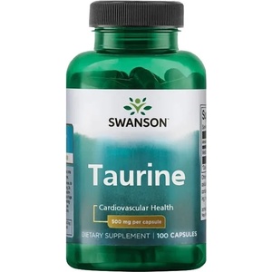 Swanson Taurine, 500 mg, 100 капсули, Swanson (SW827)