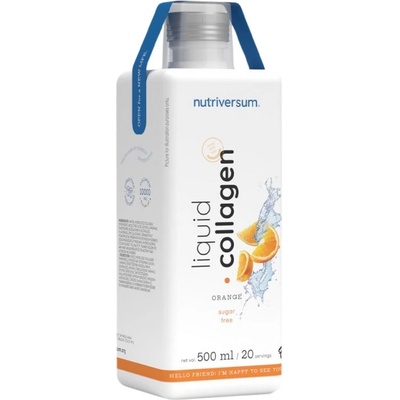 Nutriversum Collagen Liquid 10.000 | Sugar Free [500 мл] Портокал