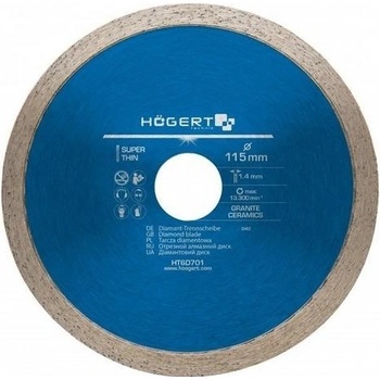 Hogert Nebrusný diamantový kotouč 230 mm HT6D706