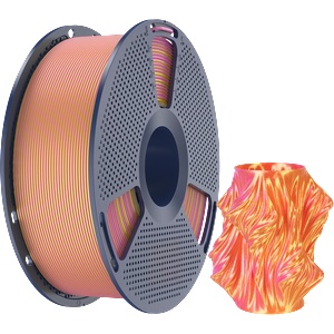 SUNLU Silk PLA+ Dual Color Pink Gold - 1, 75 mm / 1000 g (6933582309398)