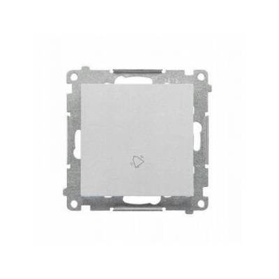 Simon 55 Bell Button (Module) 10 AX, 250 V~, Quick Release Aluminum Matt TD1.01/143