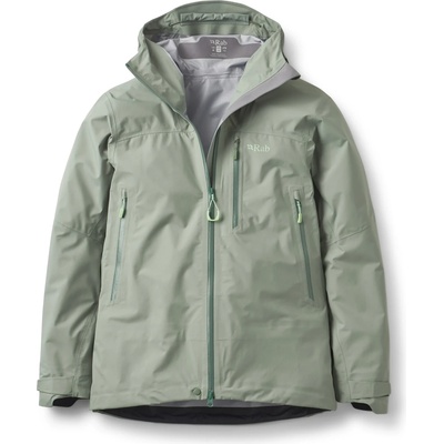 Rab Дамско водоустойчиво яке Rab Women's Firewall Mountain Jacket Waterproof jacket - Dark Fig Green - размер 40 (EU) (102-5153-0213)