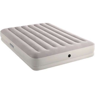 Надуваем матрак Intex Dura-Beam Prestige Mid-Rise, 203 x 152 x 30 cm, с електрическа помпа, 64179 (64179)