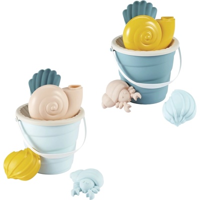 Ecoiffier Игрален комплект Ecoiffier - Кофичка за пясък в морски стил, асортимент (7600000309)