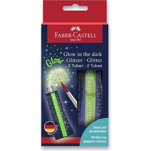 Faber-Castell Třpytky Glow in the dark 12 ml, 2 ks 125092