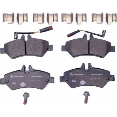 Sada brzdových platničiek, vždy 4 kusy v sade HELLA 8DB 355 005-351 (8DB355005351)