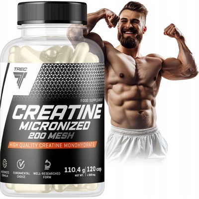Trec Nutrition Creatine Micronized 200 MESH 120 kapsúl