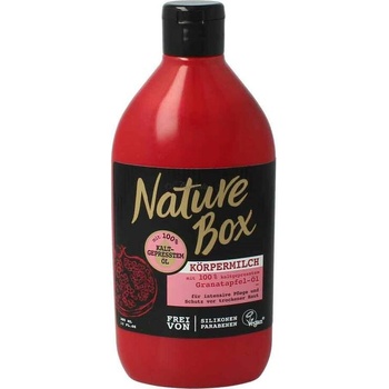 Nature Box tělové mléko Granátové jablko 385 ml