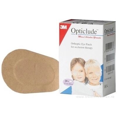 3M Opticlude Standard Maxi Oční náplast 20 ks