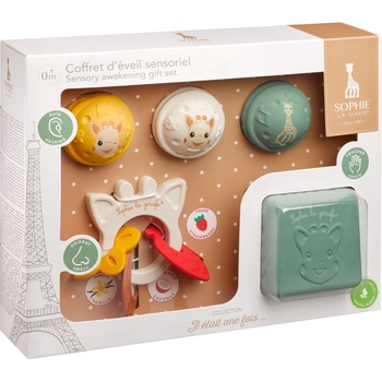 Жирафчето Софи: Подаръчен сет за ранно развитие на сетивата / 0+ месеца (s010508)