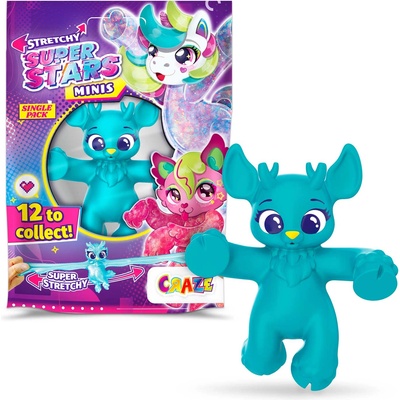 CRAZE Мини разтегливи създания Craze - Superstars, Асортимент (C51344)