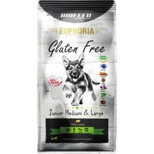 Biofeed Euphoria Gluten Frees jehněčím Puppy Medium Large 12 kg