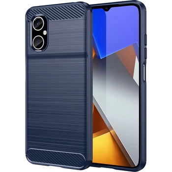 HQWear Кейс HQWear Carbon Case за Xiaomi Redmi Note 11E /Redmi 10 5G / Redmi 10 Prime+ 5G / Poco M4 5G, гъвкав, син (KXG0040241)