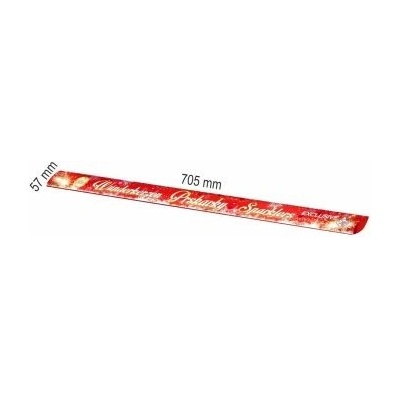 Zlaté prskavky v balení 70 cm 8 ks