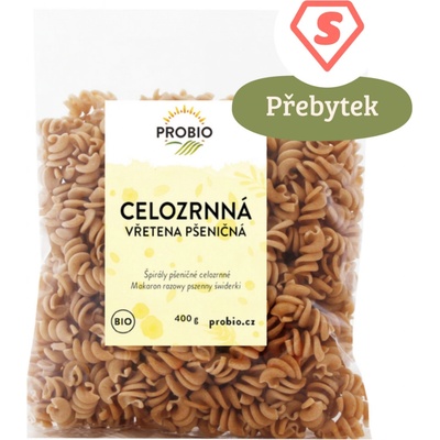 Probio Pšeničná celozrnná vřetena Bio 400 g