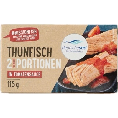Deutsche See Tuniakové filety v paradajkovej omáčke 115 g