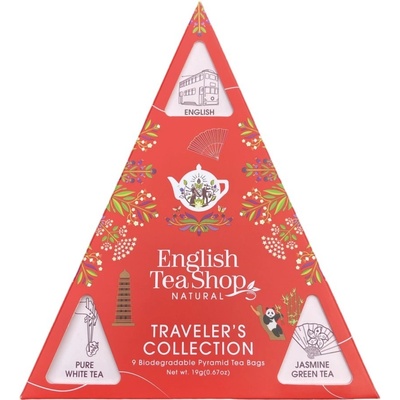 ETS cestovní balení červený trojúhelník 9 pyramidových sáčků