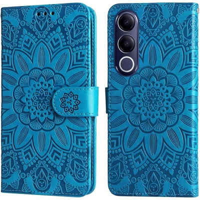 Sunflower knížkové pouzdro na Vivo V70 FE 5G modré