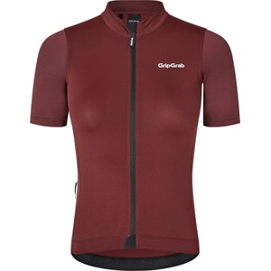 GripGrab Дамска фланелка с къс ръкав за колоездене GripGrab Women's Ride S/S Jersey Cycling jersey - Dark Red - размер XS (156-2128-0211)
