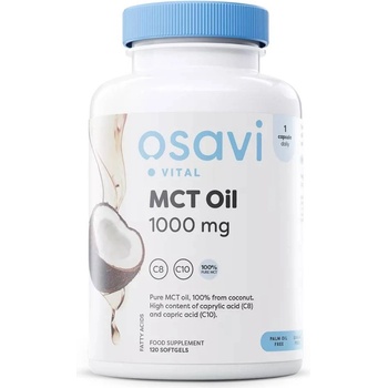 Osavi MCT Oil, 1000 mg, 120 гел капсули, Osavi