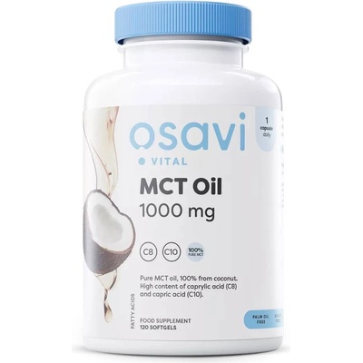 Osavi MCT Oil, 1000 mg, 120 гел капсули, Osavi