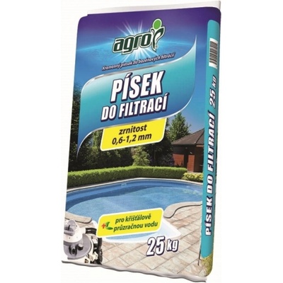 Agro Křemenný písek 0,6-1,2 mm 25 kg