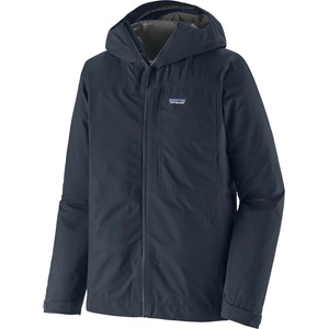 Patagonia Мъжко водоустойчиво яке Patagonia Boulder Fork Rain Jacket Waterproof jacket - Smolder Blue (002-2992-0512)
