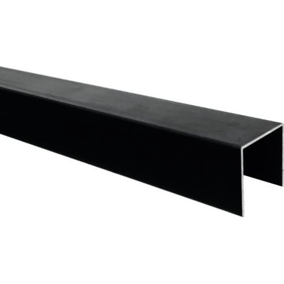 KP CZ-U-35x35x2 - hladký U profil pr. 35x35 x 2 mm bez povrch. úpravy, pro brány a konstrukce, délka 6m