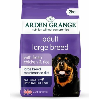 Arden Grange Възрастни големи породи с прясно пиле и ориз 2 кг