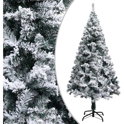 Shumee Umelý vianočný stromček, zasnežený, zelený 240 cm, PVC