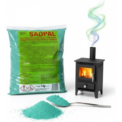 Sadpal Čistič kouřovodů a komínů práškový 1 kg – Zboží Dáma