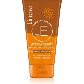 Lirene Sun care регенериращ балсам за след слънчеви бани със съдържание на витамин Е 150ml