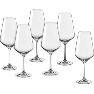 Crystalex poháre na víno Sandra 6 ks 550 ml